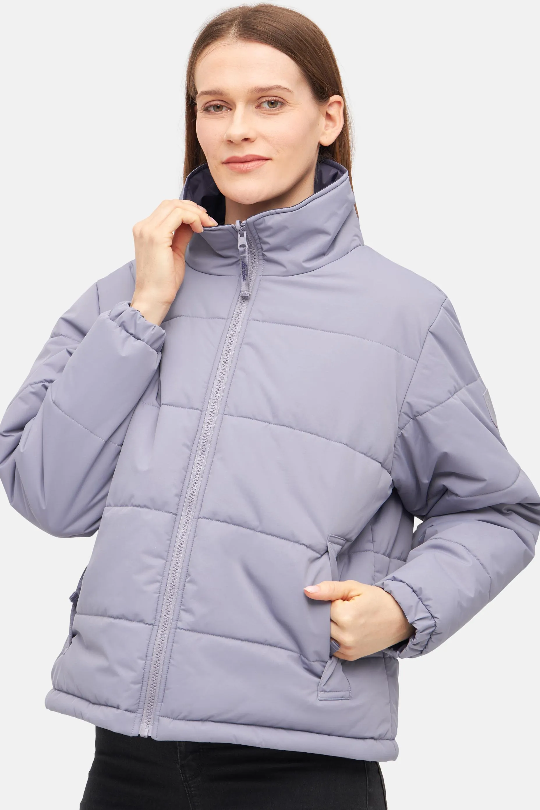 Derbe Winterjacke Bigholm Short Damen Lila