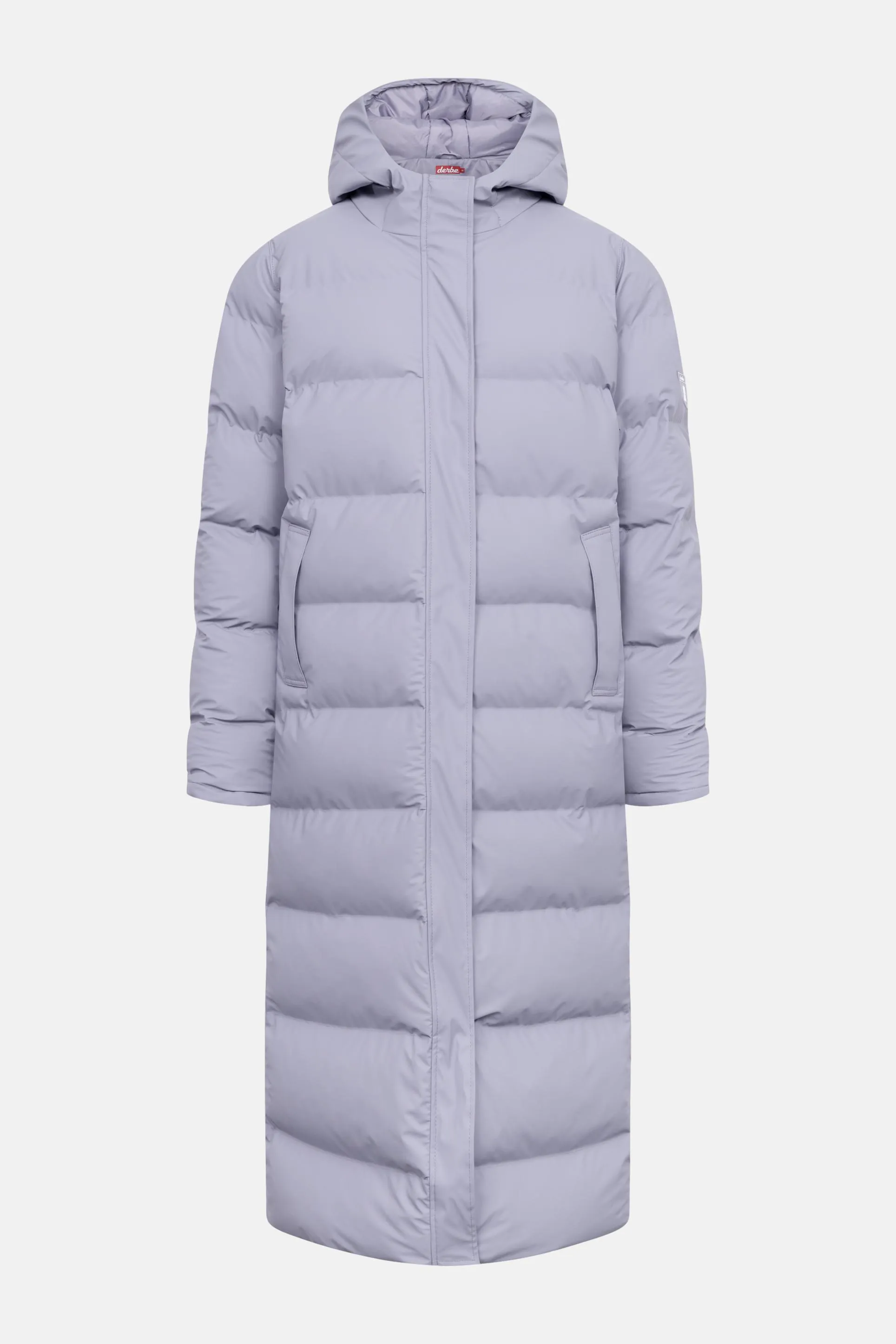 Derbe Winterjacke Interholm Damen Flieder Grau