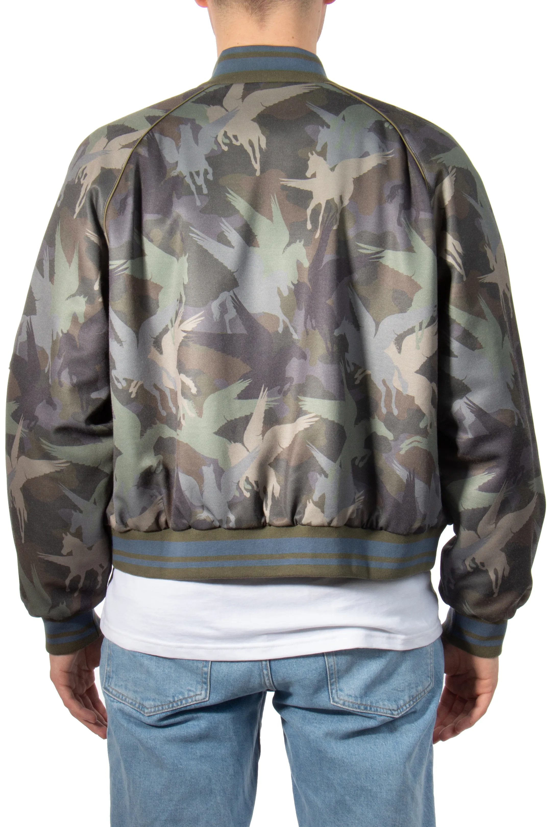 ETRO Pegaso-Camouflage Bomber Jacket  