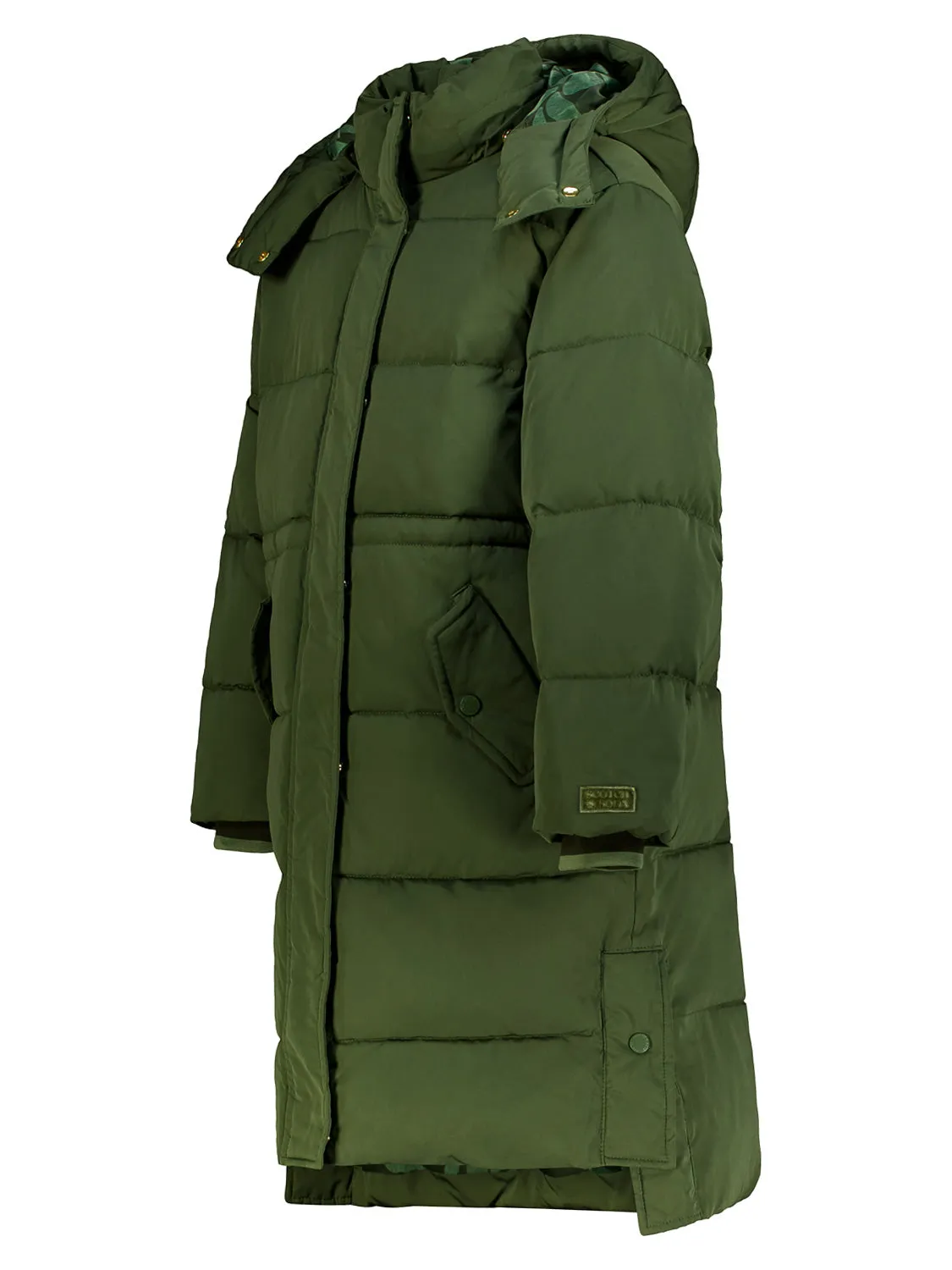 Scotch & Soda Winter coat Olive Green