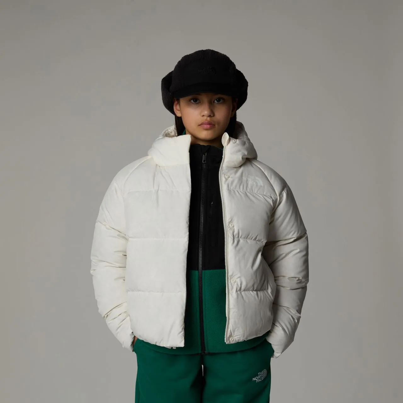 The North Face Girls North Down Hooded Jacket - Mädchen Freizeitjacke